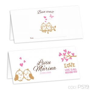 Plic de bani nuntă PS19